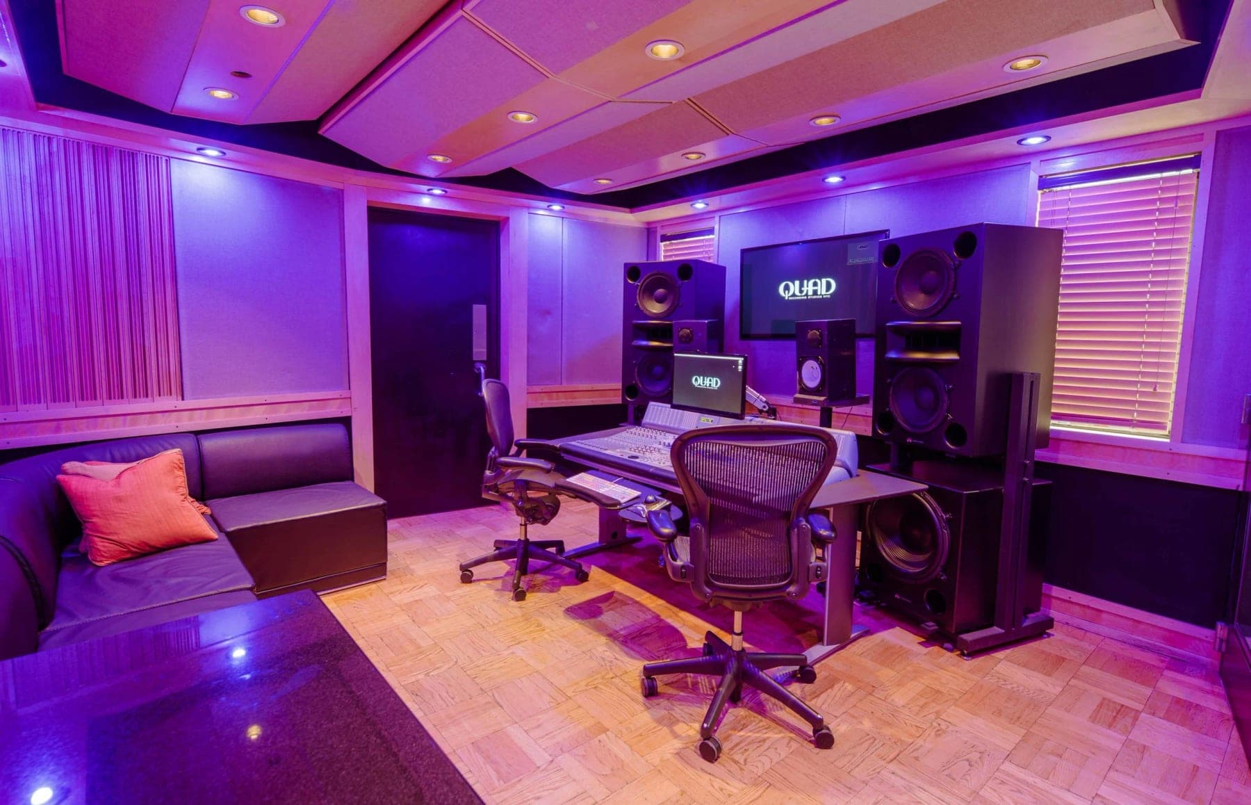 Studio Q2 at Quad Recording Studios