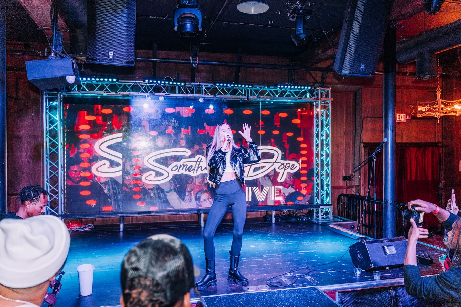 Open Mic moment 2
