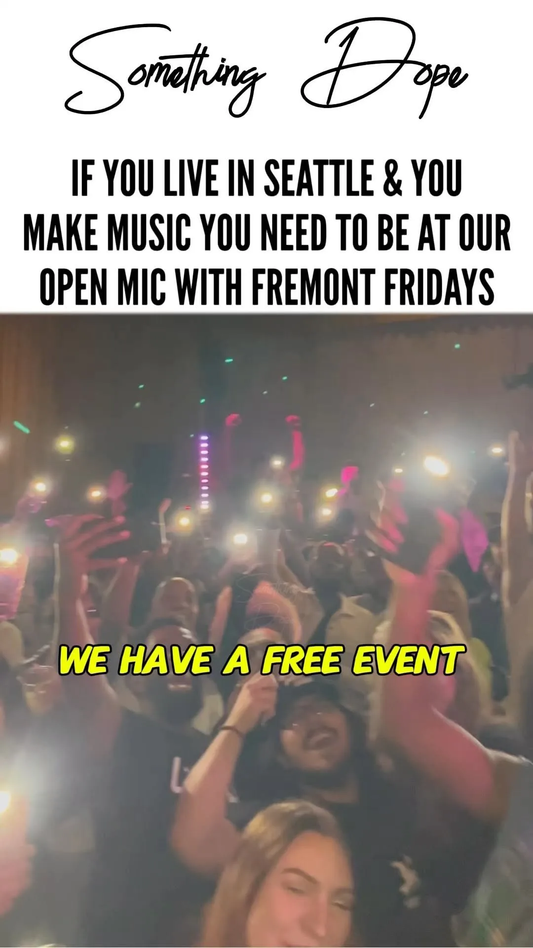 Seattle, tomorrow