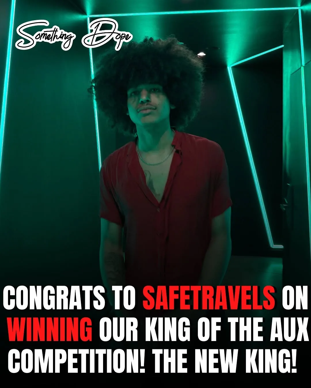 SafeTravels, crowned King of the Aux in July 2025
